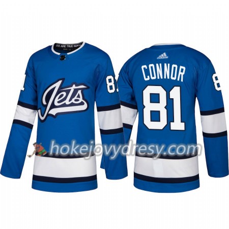 Pánské Hokejový Dres Winnipeg Jets Kyle Connor 81 Alternate 2018-2019 Adidas Authentic